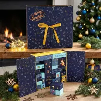 OEM Adventskalender met 24 vakjes, lege vakjes om zelf te vullen