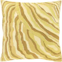Unique living - Sierkussen Ezra 45x45cm - Glowy Yellow