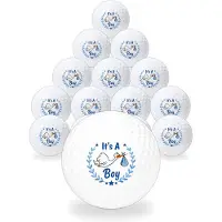 Wilson Golfballen It's a Boy - Geboorte Golf Cadeau - 15 stuks - - Bedrukte Golfballen