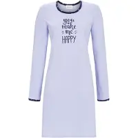 Ringella – Happy – Nachtkleed – 4511088 – Ciel Blauw – Maat L