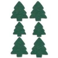 Herma Stickers kerstbomen, vilt