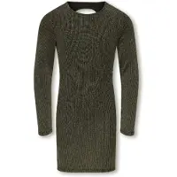 ONLY GIRLS Jurk goud / zwart