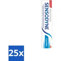 Sensodyne 25 x - Tandpasta - Cool Mint - Gevoelige Tanden - 75 ml - Voordeelverpakking - 25 stuks