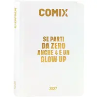 Merkloos Dagkalender 2027 - 16 maanden met afbeeldingen en strips - Mini formaat 11 x 15,3 cm