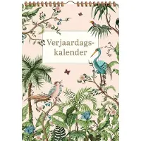 Merkloos Verjaardagskalender - Tropisch ontwerp