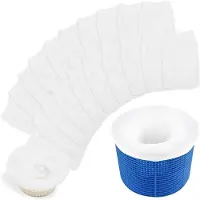 Merkloos Skimmer Sokken voor Zwembad - 20 Stuks Herbruikbaar Nylon