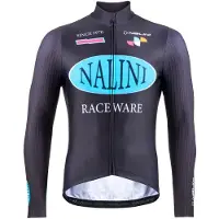 Nalini Singh - Mortirolo L/S Jersey - Fietsshirt L, blauw