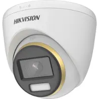 Hikvision DS-2CE72DF3T-FS, 2Mp, Turbo HD, ColorVu Dome, Full Color!