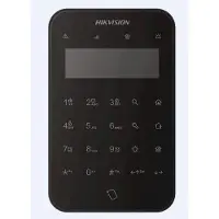Hikvision DS-PK1-LT-WE Draadloos LCD Keypad + Tag Reader Zwart