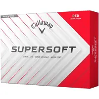 Callaway Golf Supersoft Golfballen (2025, Rood)