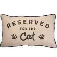 Sass & Belle Reserved for the cat kussen -