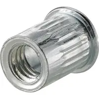Gesipa Blindklinkmoer | blindkl.nagelsteel DxL 7 x 9,5 mm M5 | staal, verzinkte platte kop | 500 stuks - 1658768
