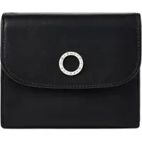 Esquire Leer portemonnee Athena Lady Wallet Black zwart