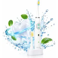 OptiSmile Sonische Elektrische Tandenborstel - Met 2 Opzetborstels - Wit