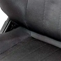 Selius Sportstoel 'Retro' - Zwart - Dubbelzijdig verstelbare rugleuning - incl. sledes