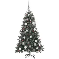 Selius Kerstboom – Kunstkerstboom – Dennenboom – Groen PVC – 120 cm – Inclusief Standaard