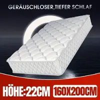 Selius Matras - Pocketveermatras - Binnenveringmatras - Ergonomisch Matras - 7-Zones Matras - 90x200 cm / 140x200 cm
