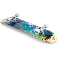 Enuff Skateboards Splat Green/ Blue 7.75