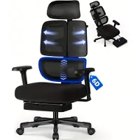 Selius Bureaustoel - Kantoorbureau Stoel - Gaming Stoel - Draaistoel - Bureaufiets - 6D Verstelbare Armleuningen