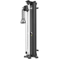 Selius Krachtstation Met Enkele Pulley - 75 Kg Gewichtstapel - Stalen Frame - Voor Thuisgebruik