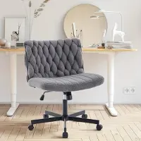 Selius Bureaustoel – Ergonomische Draaistoel met Memory Foam Zitting en Verstelbare Zithoogte