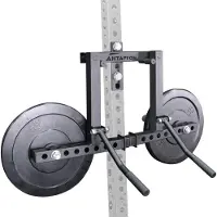 Selius Lateral Raise Attachment Schoudertrainer - Instelbare Hoogte 18 mm Gaten - Staal - Voor Home Gym Krachtstation