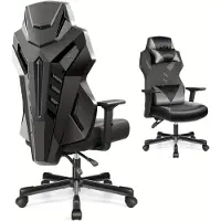 Selius Gamingstoel - Bureaustoel - Gamestoel - Werkstoel - Zwarte Grijs Variant - Ergonomisch Design