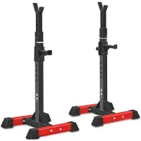 Selius Squat rack krachtstation en halterrek met verstelbare hoogte en 200 kg draagkracht