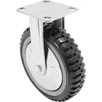 Selius Transportwielen Zwenkwielen - 8 Inch Set Van 4 Met Rem - 600 Kg Belastbaar - Roestvrij Staal - Voor Trolleys En Werkbanken