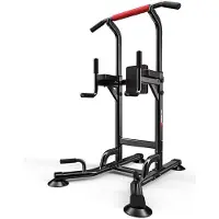 Selius Krachtstation Verstelbaar - Multifunctionele Pull Up Bar - 230x97x90 cm - Staal