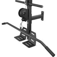 Selius Lat Pulldown - Muurmontage Lat Pulldown - Kabelmachine - Rugtrainer - Krachtstation - Compact Ontwerp