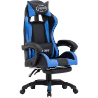 Selius Bureaustoel - Bureaustoel Ergonomisch - Gamingstoel - Werkstoel - Stoel Verstelbaar - Inklapbare Voetensteun