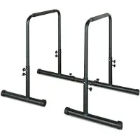 Selius Krachtstation In Hoogte Verstelbaar - 249 Kg Belastbaar - Stalen Frame - Zwart - Voor Thuisgymnastiek