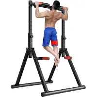 Selius Krachtstation Opvouwbaar Zwart - 300 kg Maximaal Gewicht - 125x116x230 cm - IJzer