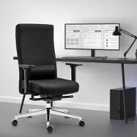 Selius PU Bureaustoel - Computerstoel - Gamestoel - Werkstoelen - Draaistoel - Ergonomisch Recliner