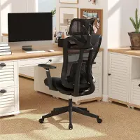 Selius Ergonomische Bureaustoel - Bureaustoel - Office Chair - Werkstoel - Computestoel - Verstelbare Lendensteun