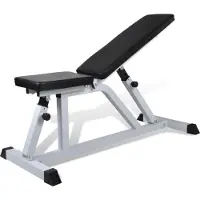 Selius Fitnessbank - Krachtstation - Trainingsbank - Multifunctioneel - IJzer
