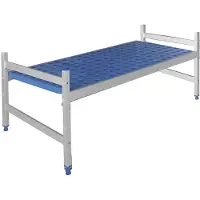 Selius Eenvoudige metalen werkbank en opslagtafel - Compact model - 250 x 385 x 1037 mm