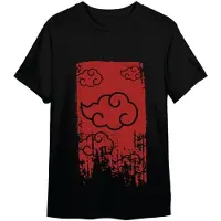 Superplay Naruto Shippuden T-shirt, Akatsuki, zwart, maat XXL