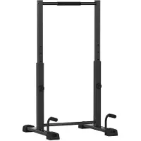 Selius Dip Station - Verstelbaar Krachtstation voor Thuis - 540 kg Draagvermogen en Stalen Frame