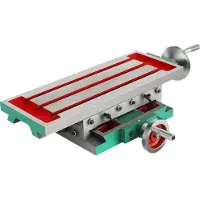 Selius Bankschroef werktafel - 450x170 mm - 2-assig - Gietijzer - Boor- en freeswerk
