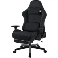 Selius Ergonomische Gamestoel - Bureaustoel - Gamingstoel - Comfortabele Stoel - Faux Suède Bekleding