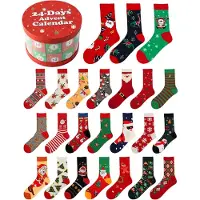 OCreon Adventskalender 2026 sokken kerstadventskalender - Volwassenen