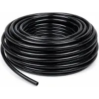 OCreon Druppelirrigatieslang, 8-11 mm, 10 m, zwart, micro-irrigatieslang, lege verdelerslang, druppelirrigatieslang, rol voor tuinirrigatiesysteem