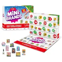OCreon Mini brands adventskalender 2024 van zuru - Mystery verzamelobjecten - Speelgoed wordt geleverd met 24 mini's