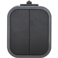 Abex B2 Tweeweg Schakelaar N/T, Ip54, Grijs/Zwart - E+9001570