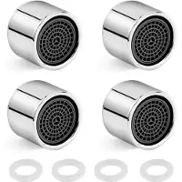OCreon Perlatoren voor kranen - 4 stuks. Keukenspoelbak-beluchter - Waterkraan - Filter met chroom messing behuizing