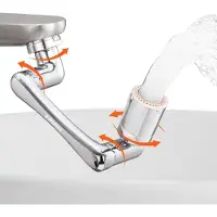 OCreon Kraanverlengstuk 1440° draaibaar kraanopzetstuk waterbesparend