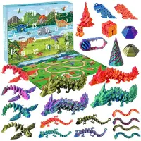 OCreon Adventskalender 2025 voor kinderen - Kleinigheden voor adventskalender jongens meisjes - 24 dagen creatief kerstcadeau voor tieners jongens