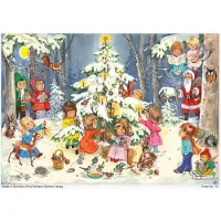 OCreon Adventskalender "spel en spass am weihnachtsbaum - Papier-Adventskalender